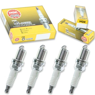 4 pcs NGK G-Power Spark Plugs for 2008-2017 Mitsubishi Lancer 2.0L L4 - qu - Image 1 of 4