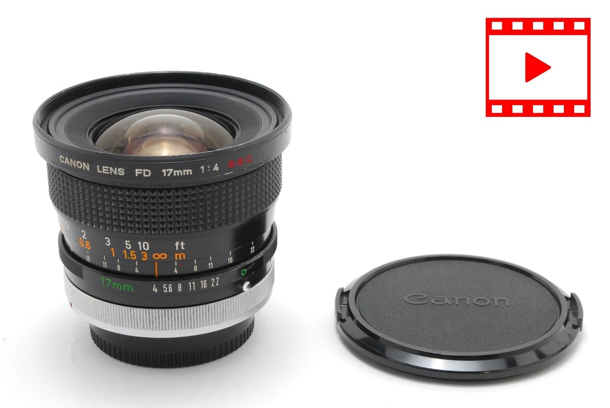 ★希少美品★ キヤノン FD 17mm F4 #825　Oマーク Canon FD 17mm Focal Camera Lenses for sale | eBay ☆希少美品