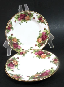 Royal Albert Old Country Roses Speiseteller - ca. 6" Durchmesser - 2er Set - Bild 1 von 6