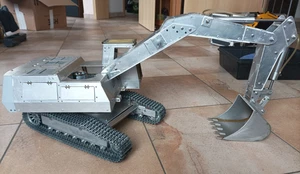 Raupenbagger Hydraulikbagger 1:14 Rohbau Bausatz noch nicht fertig für Tamiya - Bild 1 von 15