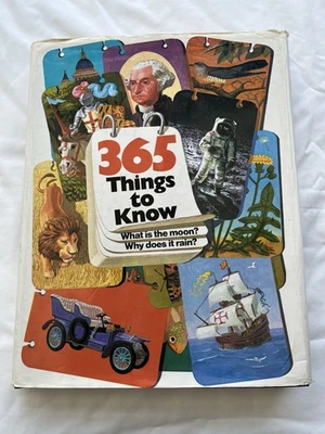 Vintage Book 365 Things To Know 1977 Hardback Hamlyn - Image 1 of 4