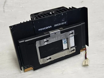 Intel Pentium III 1GHz Slot 1, SL4BS, 256KB, 133MHz FSB, Heatsink & BIG FAN - Image 1 of 3