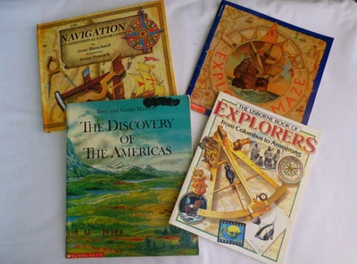 Discovery Exploration  4 Book Unit Study Teacher Resourses Pop Up Book  Gr 2 - 4 - Image 1 of 4