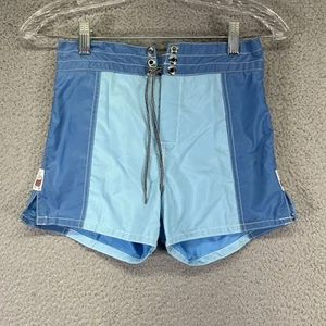 Birdwell Beach Britches Boardshorts Herren 26 blau Badehose Surf Retro - Bild 1 von 9