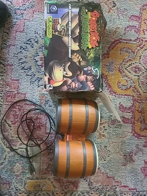 Controlador Donkey Kong Jungle Beat Bongos solo en caja Nintendo GameCube GCN usado Foto 1 de 4