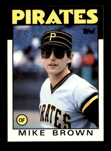 1986 Topps Tiffany #114 Mike C. Brown   NM/NM+ X3451081 - Picture 1 of 3