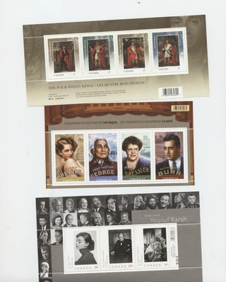 5 SOUVENIR SHEETS   FV$17.66 - Image 1 of 2