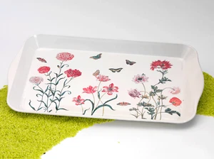 Fridolin Tablett aus Metall Maria Sibylla Merian 32 x 2 x 19 cm  - Bild 1 von 1