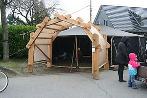 Dachüberstand  Der Königsbogen 3 x 3 m - Bild 1 von 12