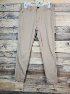 Hollister Khaki Hollister Pants Skinny Chino Epic Waist 31" Hips 35" Inseam 29" - Picture 1 of 11