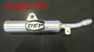 Silenciador de escape Yamaha YZ125 1989-1990 DEP tubo trasero trasero redondo - Imagen 1 de 7