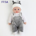 IVITA 11&#39;&#39; Lifelike Reborn Baby Boy Handmade FullBody Silicone Infant Small Doll