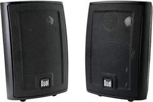 Patio Speakers Bluetooth Pair Powerful Bass Weatherproof Indoor Outdoor Deck - Picture 1 of 6