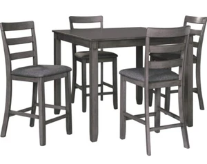 Signature Design by Ashley Bridson Counter Height Dining Table & Bar Stools Set - Picture 1 of 1