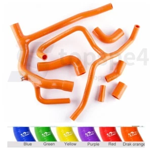 ZAP PARA LAND ROVER DISCOVERY 2 TD5 1999-2004 MANGUERA REFRIGERANTE SILICONA KIT 10 colores - Imagen 1 de 14