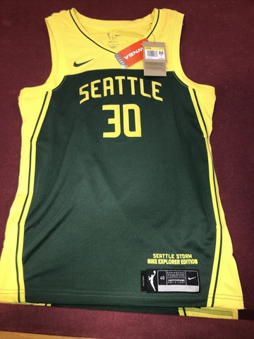 Nike Dri-FIT WNBA Seattle Storm Breanna Stewart Womens Victory Jersey size S Cover