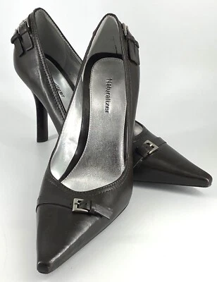 Naturalizer Chocolate Marrón 4" Tacones Punta -- Nuevos sin caja -- Talla 9M Foto 1 de 4