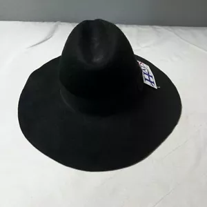 Something Special Wool Felt Fedora Hats Unlimited Wide Brim Black Lightweight - Picture 1 of 4