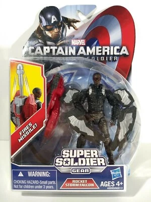 Boneco Rocket Storm Falcon Sam Wilson Captain America Super Soldier Gear 3,75" - Imagem 1 de 4