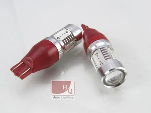 W16W T15 7.5W HIGH POWER RED with projector LED TAIL STOP Car Bulbs C - Picture 1 of 1
