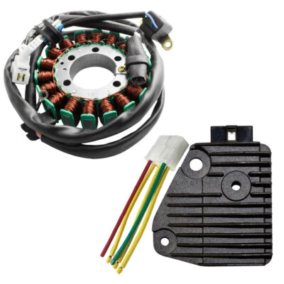 Estator y regulador rectificador de voltaje para Yamaha XV250 Virago 98-07 V-Star 08-15 Foto 1 de 4