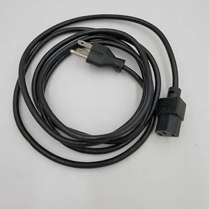 Black Replacement Power Cord For Conwin Dual Split Second Sizer, 5 1/2 ' Long - Picture 1 of 2