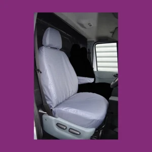 Ford Transit Van 2000-2013 Grey Driver Seat Cover Tailored Waterproof - Picture 1 of 2