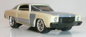 LOOSE 2019 HOT WHEELS 1:64 BEIGE '70 CHEVY MONTE CARLO WHEEL SWAP REAL RIDERS - Picture 1 of 9