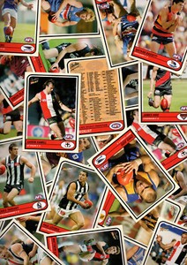 2005 AFL SELECT TRADITION BASE / COMMON CARDS - COMPLETE YOUR SET - MINT/NM