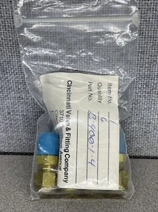 5 - Swagelok - - B-400-1-4 - - 1/4" OD Tube - 1/4 MNPT - Brass New - Picture 1 of 6