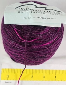 Mountain Colors Yarn Hand Painted Bearfoot 60% Wool 25% Mohair 15% Nylon 400y - Picture 1 of 3