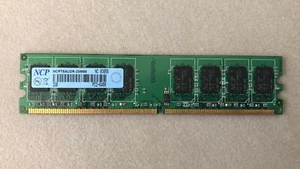 NCPT8AUDR-25M88 NCP 2GB PC2-6400 DDR2-800MHz ECC CL6 240-Pin DIMM Memory Module - Photo 1/2