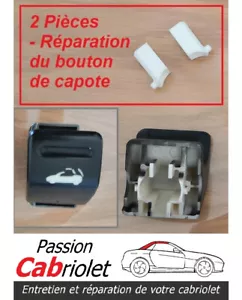 Kit Réparation Interrupteur Bouton Toit Capote Peugeot 206 CC + Notice - Picture 1 of 5