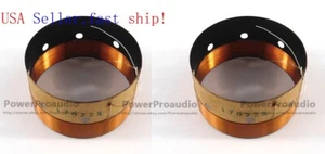 2x quality Replacement Voice coil For B&C 12NDL76-8 Tweeter Speaker 8 Ohm USA - Picture 1 of 3