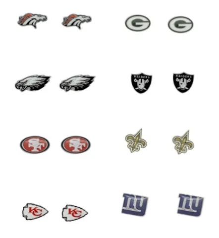 NFL Team Stud Earrings - Pick Your Team Cover