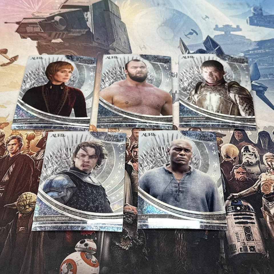 2025 Kakawow Aura Game of Thrones House Of The Dragon Base Lot GOT Cersei Alyn - Image 1 of 1