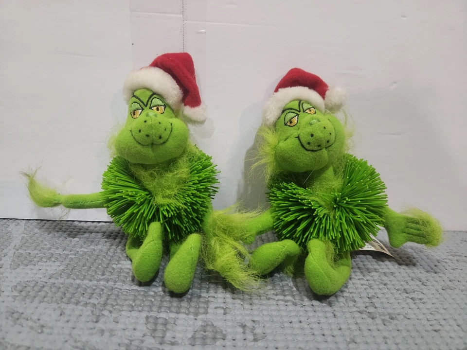 Dr Seuss How The Grinch Stole Christmas Oddzon Koosh Ball Hasbro 2000, 5" de alto Foto 1 de 4