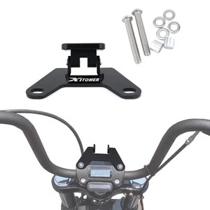 Soporte GPS ajustable negro apto para Harley Softail Street Bob FXBB 2018-2020 - Imagen 1 de 16