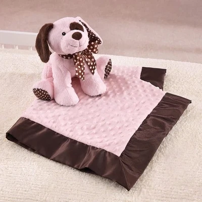Adorável Winky the Pink Plush Puppy & Blanket Conjunto por KidKraft ENVIO RÁPIDO! - Imagem 1 de 2