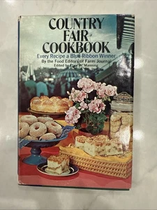 Country Fair Cookbook: Every Recipe a Blue Ribbon Winner Hardcover, Farm Journal - Picture 1 of 10