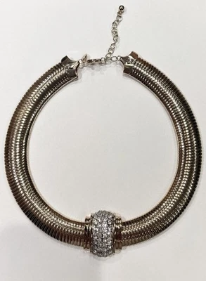 Gargantilla COLLAR COBRA CRISTALES Colección Off Park Vintage OPC Tono Dorado Foto 1 de 4