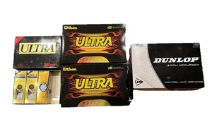 Golf Ball Lot New Wilson Ultra Dunlop Strata Callaway - Picture 1 of 7