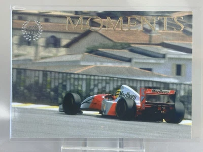 2005 Futera Grand Prix Ayrton Senna Moments MO3 1993 Brazilian Grand Prix Win - Image 1 of 2