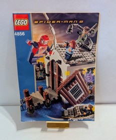 Lego 4856 Instruction Manual ONLY Spider-Man Doc Ock's Hideout. See Description