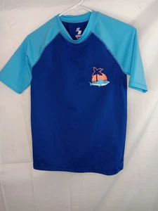 Place Sport Boys Short Sleeve Swim Shirt Rash Guard Size XXL - Picture 1 of 3