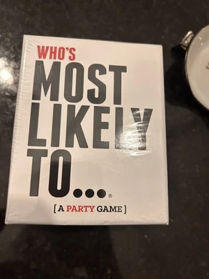 Who's Most Likely To... A Party Card Game, Game Night, New Sealed - Image 1 of 2
