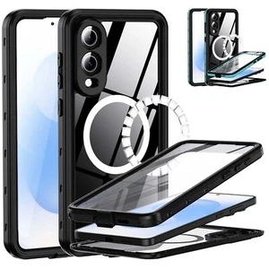 Waterproof Case For Samsung Galaxy S25 Edge Shockproof Magnetic Heavy Duty Cover - Picture 1 of 13