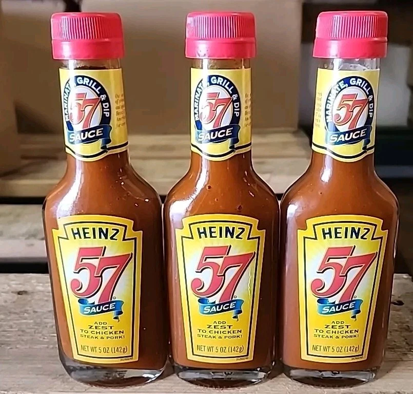 Salsa Heinz 57, 5 oz. Pack 3 Botellas Envío Rápido 🇺🇸 06/2027 Frescas  Foto 1 de 1