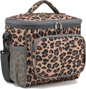 Double Layer Cooler Insulated Lunch Bag Adult Lunch Box Large Tote Bag for Me... - Picture 1 of 8