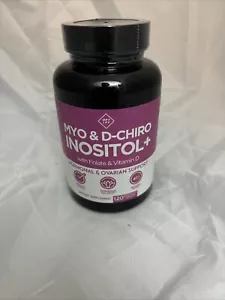 Optify Inositol Supp -Myo-Inositol and D-Chiro Inositol Plus Folate Exp 5/25 - Picture 1 of 4